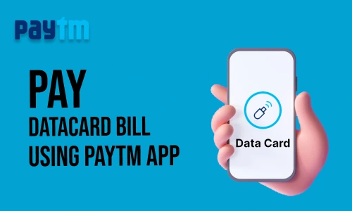 How to Pay Datacard Bill using Paytm App